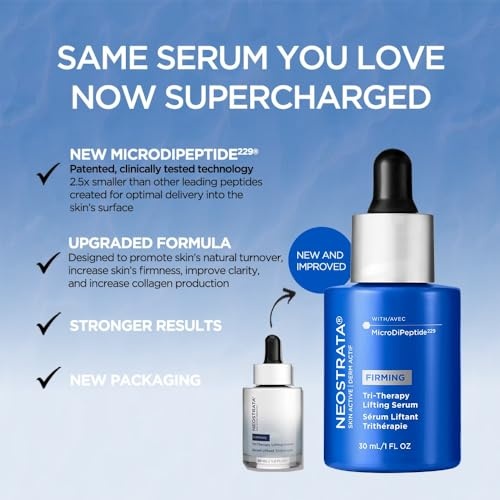 Neostrata Skin Active Tri-Therapy Lifting Serum New and Improved Formula with MicroDiPeptide229 30ml