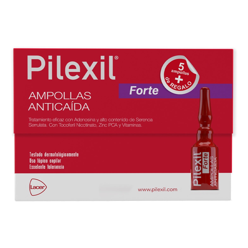 Pilexil FORTE ampollas anticaida
