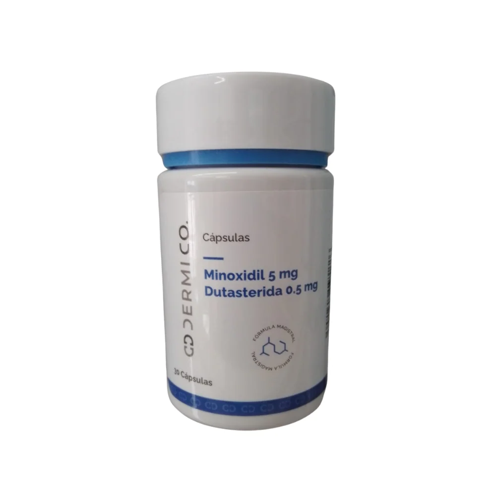[NEOMIN375] Minoxidil 5mg + Dutasterida 0.5mg 30 capsulas