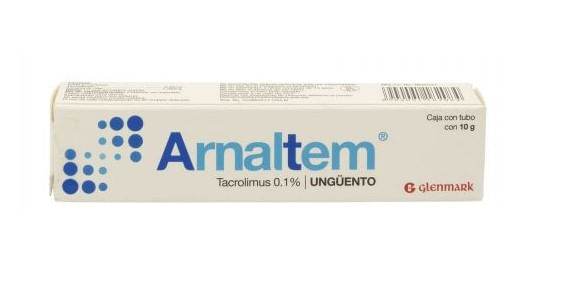 Arnaltem 0.1% unguento (Tacrolimus 0.1 unguento)