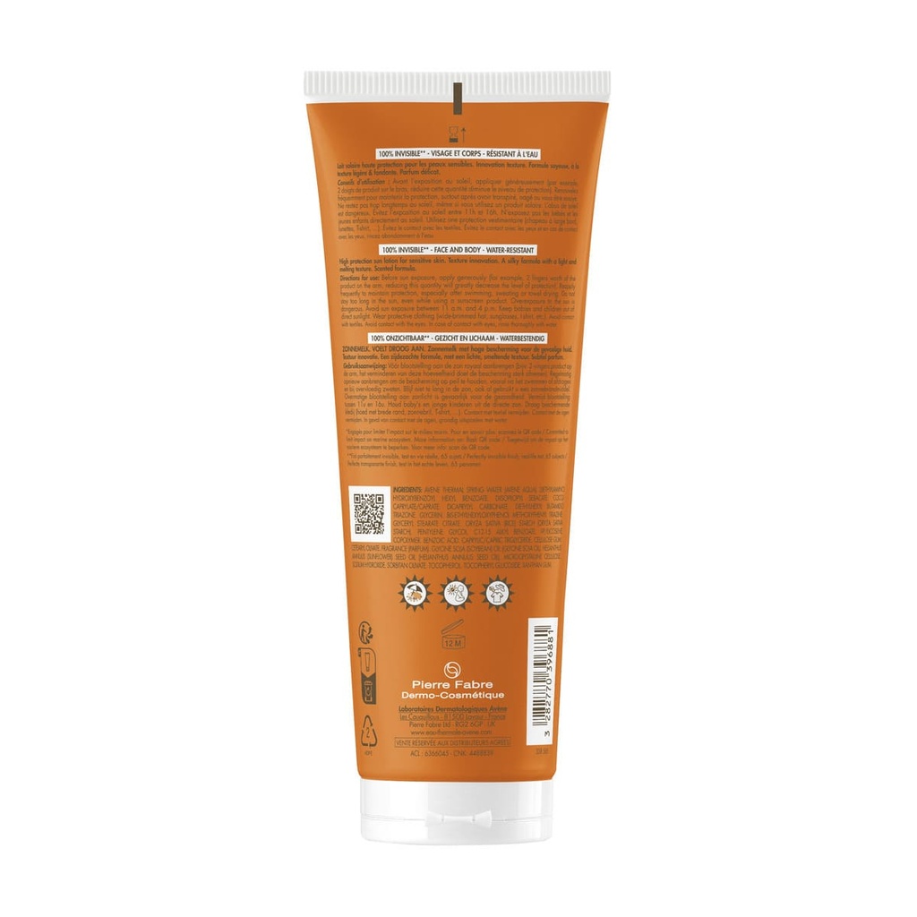 Avene Leche solar SPF50+